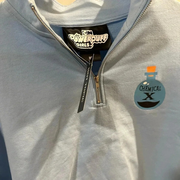 The Powerpuff Girls Half-Zipper Girls Sweatshirt - Picture 5 of 5